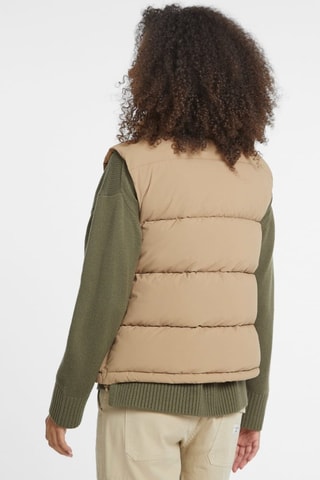 Doudoune sans manches - Beige