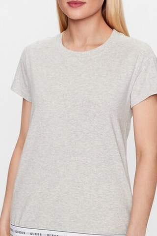T-shirt Carry - Gris clair chiné - Guess