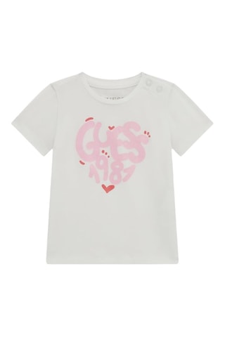 T-shirt - Blanc - Guess