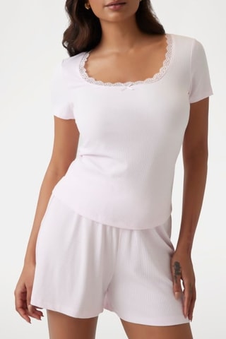 T-shirt Lia - Mauve