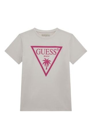 Biologisch Katoenen T-shirt Minime - Wit - Guess