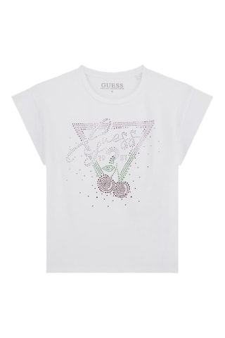 T-shirt Midi - Blanc - Guess