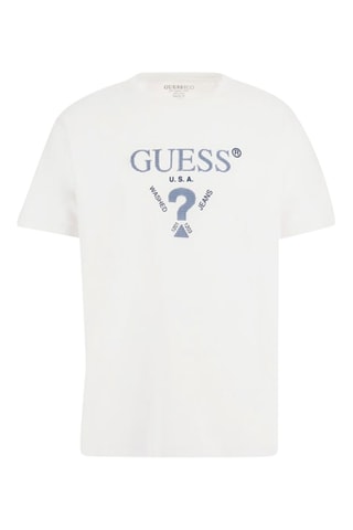 T-shirt Treated Triangle - Blanc