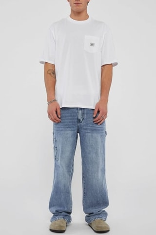 T-shirt Label - Blanc