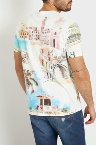 T-shirt Riviera - Blanc