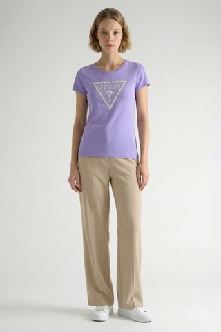 T-shirt Mesh Triangle - Violet