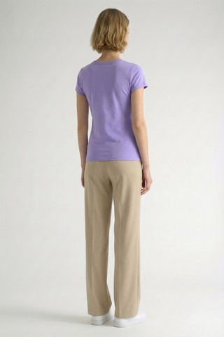 T-shirt Mesh Triangle - Violet