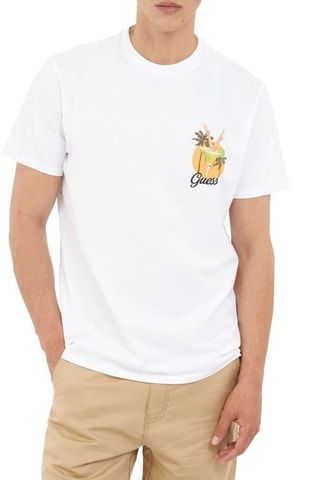 T-shirt - Blanc - Guess