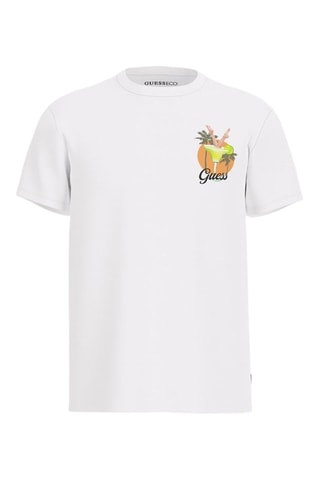 T-shirt - Blanc - Guess