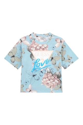 T-shirt - Bleu clair - Guess