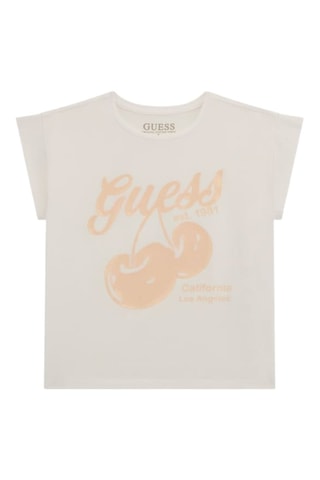 T-shirt Midi - Blanc - Guess