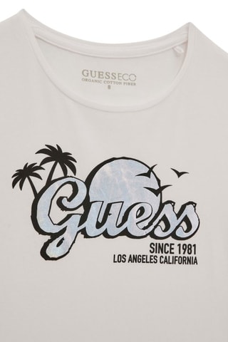 T-shirt Midi - Blanc - Guess