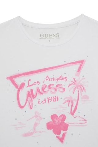 T-shirt Midi - Blanc - Guess