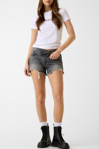 T-shirt slim - Blanc - Guess