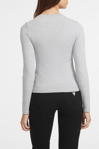 T-shirt slim - Gris chiné - Guess