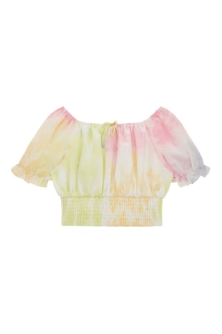 Blouse tie and dye - Jaune - Guess