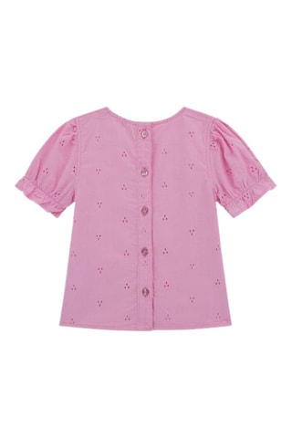 Blouse en broderie anglaise - Rose - Guess