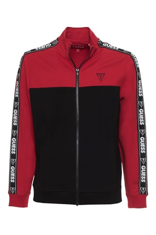 Sweat - Bleu marine et rouge - Guess