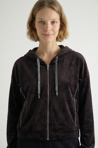 Sweat à capuche Jansa - Noir