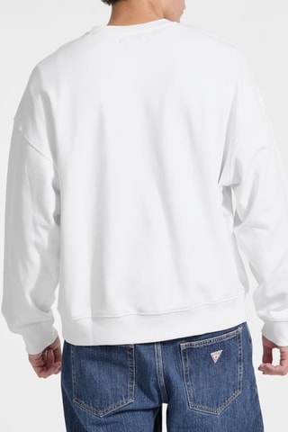 Sweat Vintage - Blanc et bordeaux