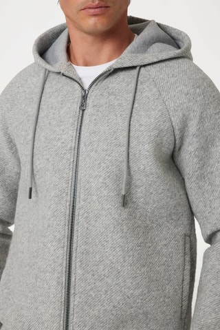 Sweat polaire - Gris chiné