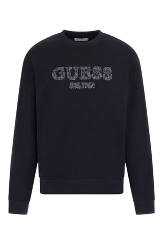 Sweat Basic - Bleu marine et écru
