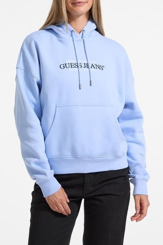 Sweat à capuche - Ciel et noir