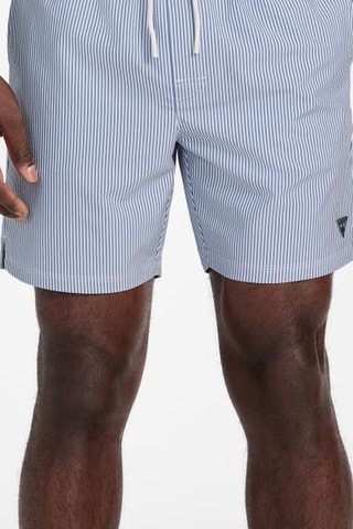 Short de bain - Bleu et blanc - Guess