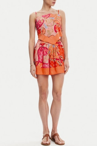 Short - Rouge et orange - Guess