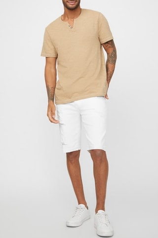 Short en jean Abby - Blanc - Guess