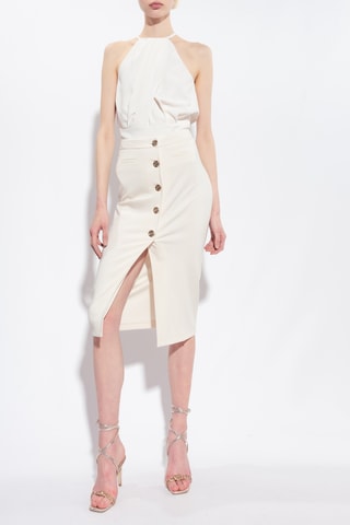 Jupe droite - Blanc
