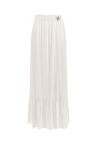 Jupe longue taille haute - Blanc - Guess