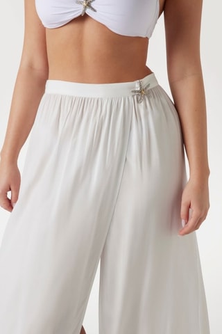 Jupe longue taille haute - Blanc - Guess
