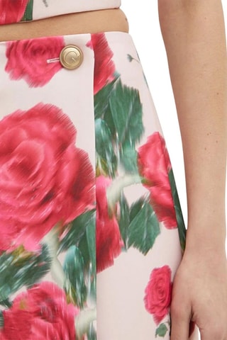 Jupe portefeuille Raissa - Rose