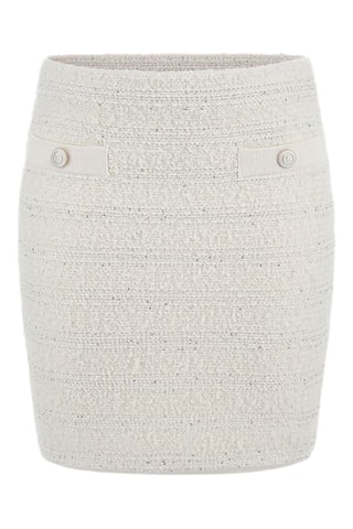 Jupe fourreau Amelia - Blanc - Guess By Marciano