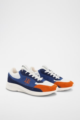Sapatilhas em couro - Azul - Harmont&Blaine Jeans