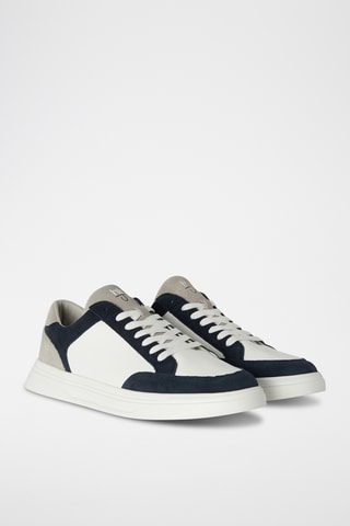 Sneakers em couro - Branco - Harmont&Blaine Jeans