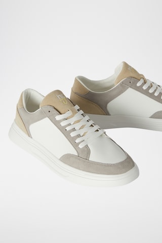 Sneakers em couro - Branco - Harmont&Blaine Jeans