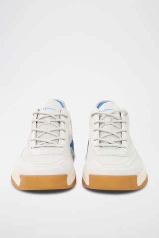 Sneakers em couro - Branco - Blaine