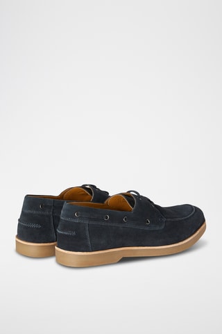 Sapatos de vela em couro - Azul-marinho - Harmont&Blaine Jeans