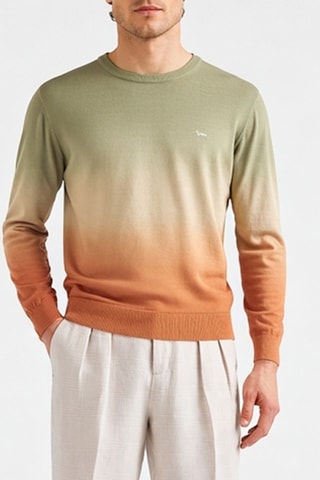 Camisola - Verde e laranja - Harmont&Blaine