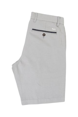 Calças chino em linho - Cinzento-claro - Harmont&Blaine