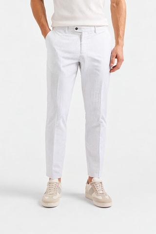 Calças chino - Branco - Harmont&Blaine