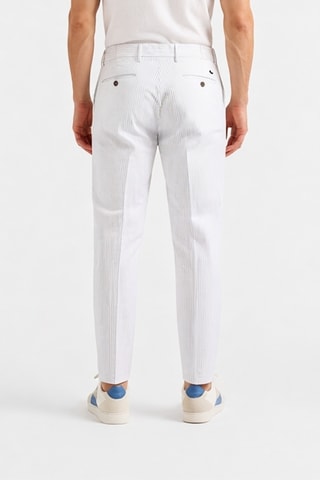 Calças chino - Branco - Harmont&Blaine