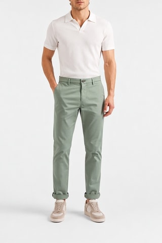Calças chino - Verde-sálvia - Harmont&Blaine