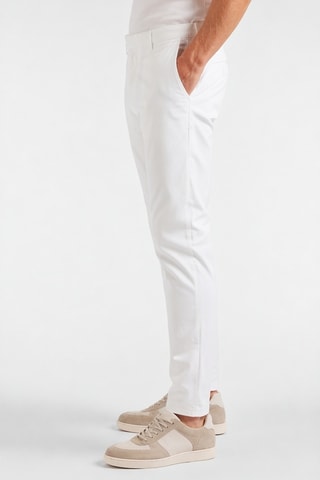 Calças chino - Branco - Blaine