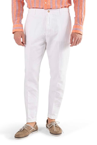 Calças chino - Branco - Harmont&Blaine