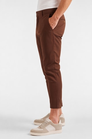 Calças slim - Castanho - Harmont&Blaine