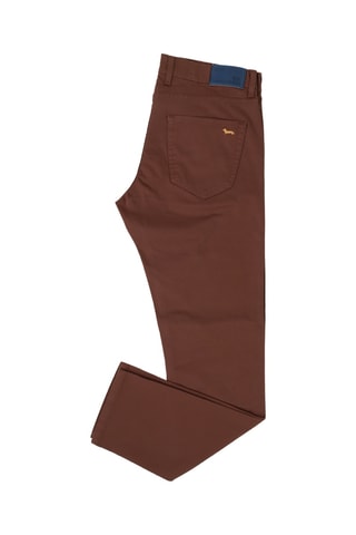 Calças slim - Castanho - Harmont&Blaine
