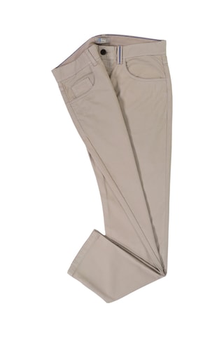 Calças slim - Bege - Blaine